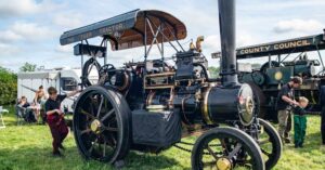 Barton-under-Needwood Steam Rally & Family Festival 2025 poster cover on Callum Guide.